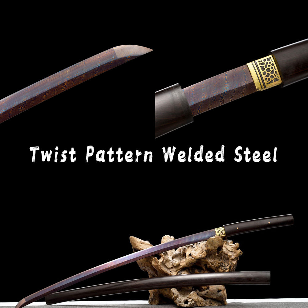 Twist Pattern Katana —— パープルサンダー