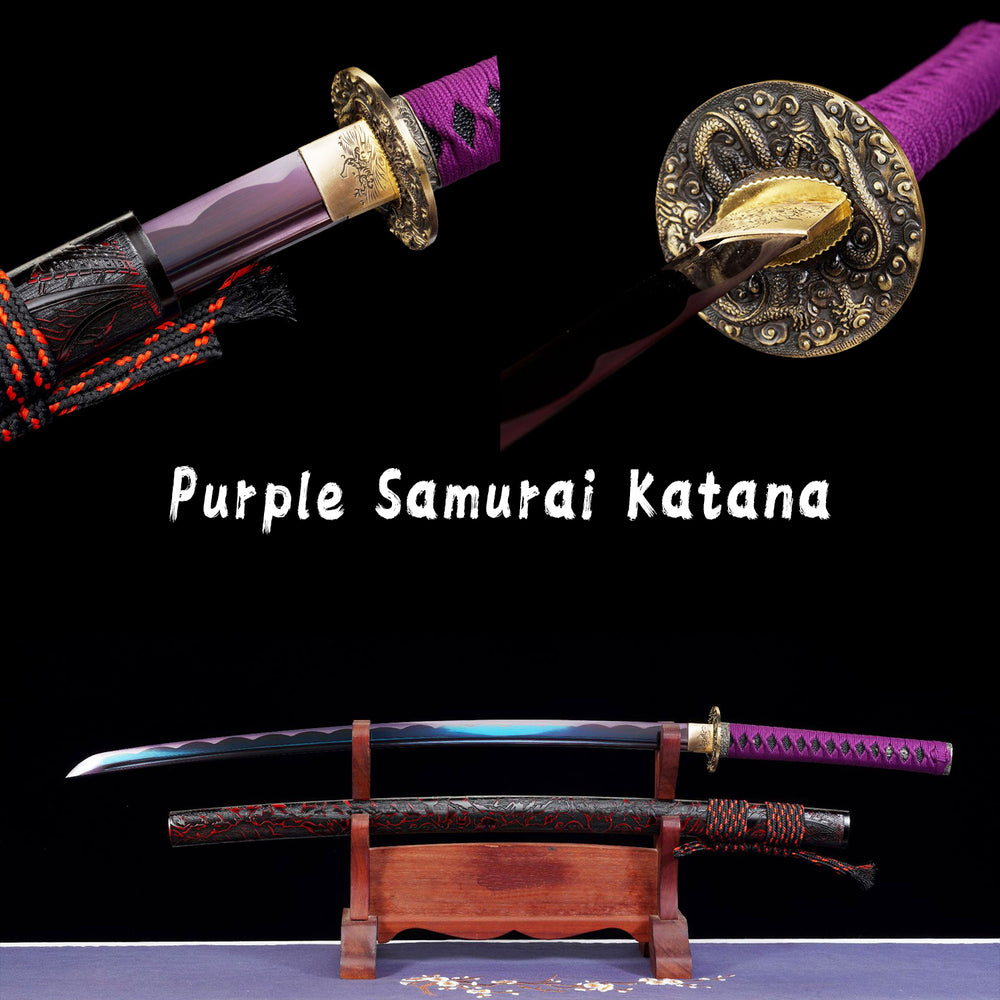 Purple Samurai Katana —— 紫色の侍刀