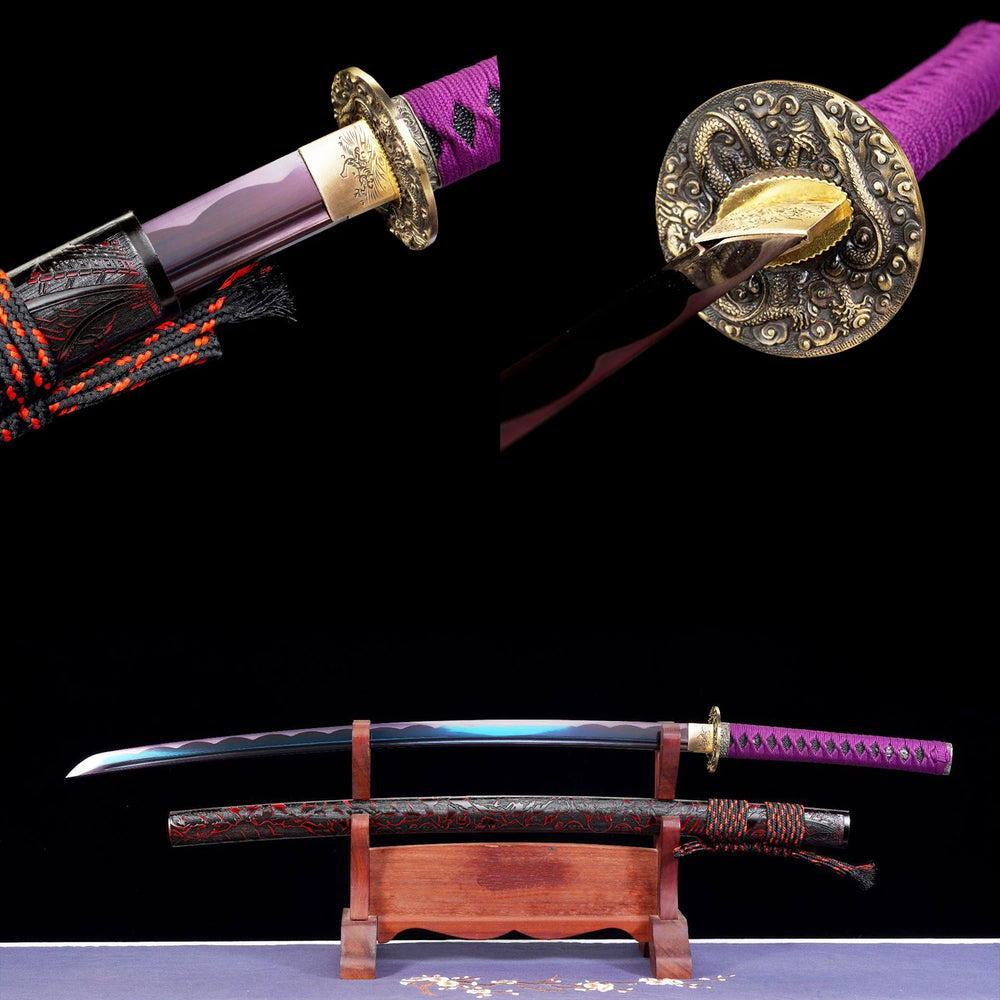 Purple Samurai Katana —— 紫色の侍刀