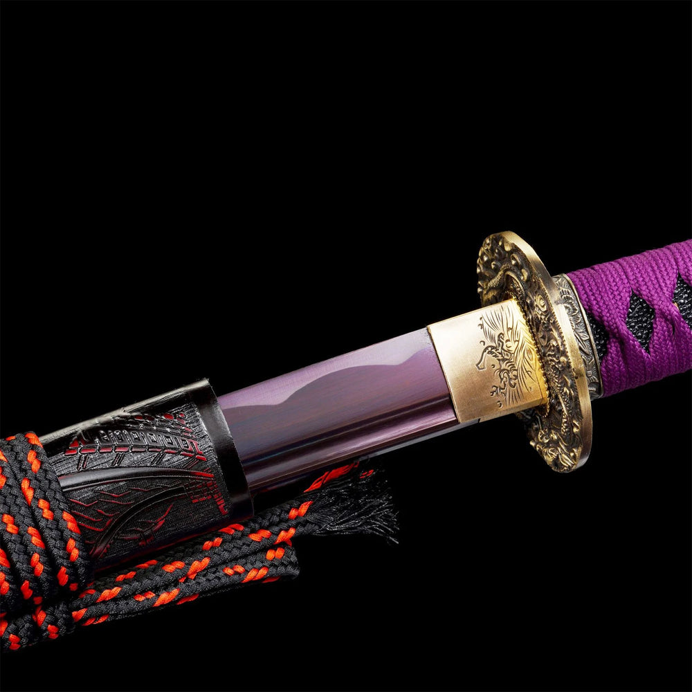 Purple Samurai Katana —— 紫色の侍刀
