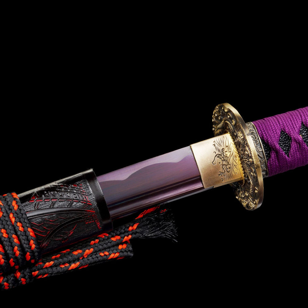 Purple Samurai Katana —— 紫色の侍刀