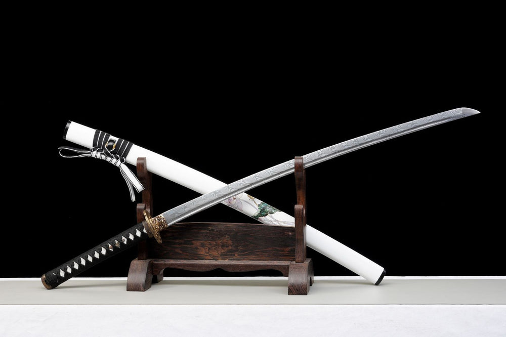 Damascus steel Katana —— ロータスシャドウ