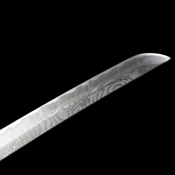 Damascus Katana —— 天恒 view 3