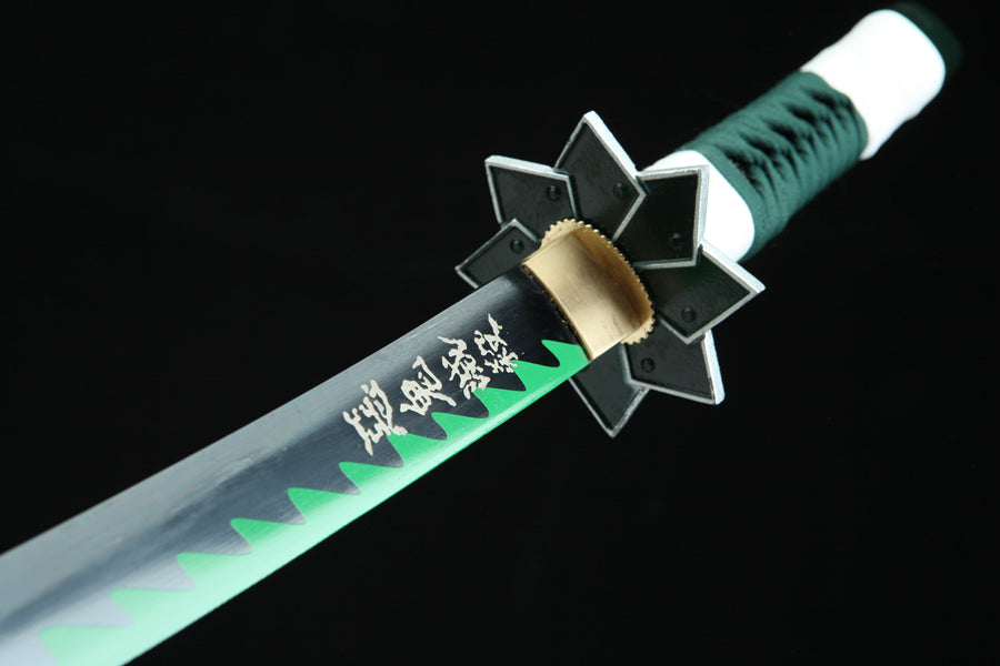 Sanemi Shinazugawa Wind Nichirin Katana – Demon Slayer Anime Replica Sword