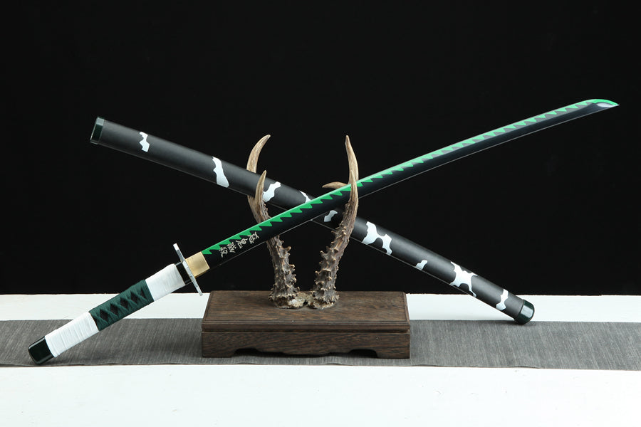 Sanemi Shinazugawa Wind Nichirin Katana – Demon Slayer Anime Replica Sword
