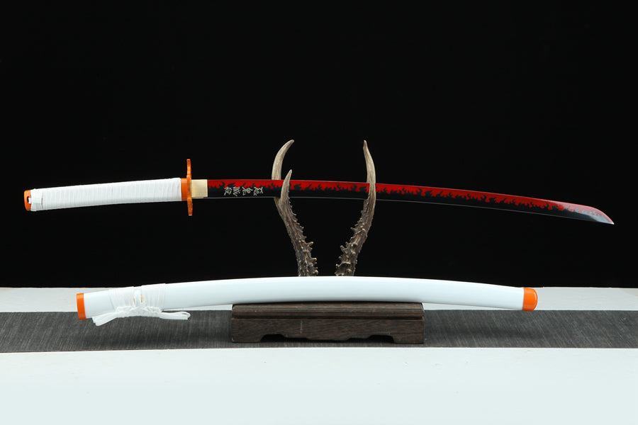 Rengoku Flame Katana – Demon Slayer Anime Replica Sword